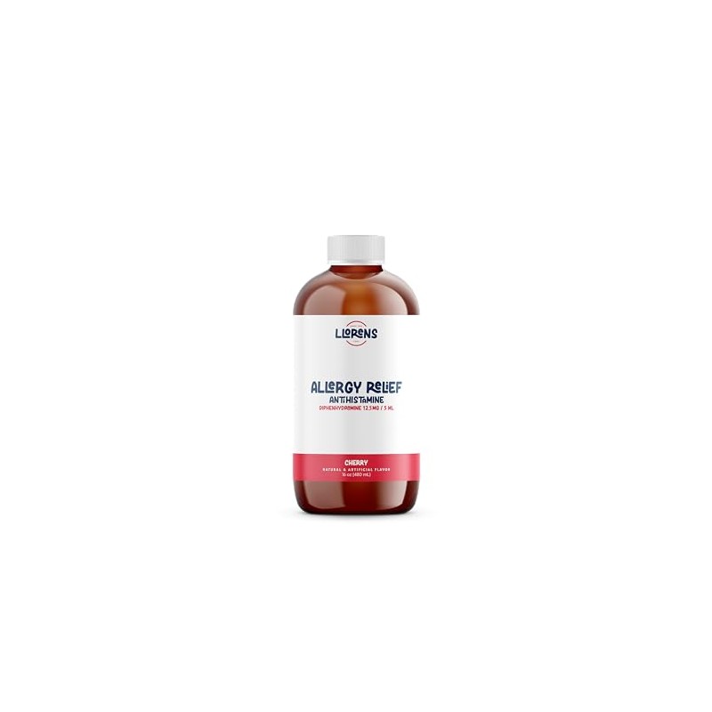Liquid Allergy Relief for Adults and Kids by Llorens, Cherry,