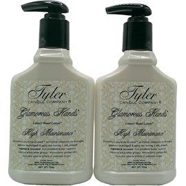 Tyler Hand Lotion - Glamorous Personal Care Products by Tyler Candle, 8 Fl Oz (Pack of 2), White