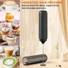 SOENGLYUN Rechargeable Milk Frother with Cover, Easy to Carry Drink