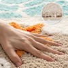 Luxury Microfiber Bath Mat, Extra Soft and Absorbent Bathroom Carpet,