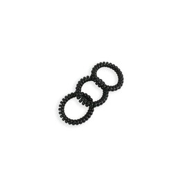 Black spring hairband / 머리끈 블랙 스프링 헤어밴드