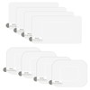 8Pcs Dashcam Windshield Sticker Electrostatic Film Transparent Sticker to Prevent