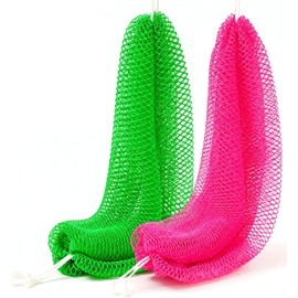 【Material seguro y de primera calidad】: la esponja de red africana Zerwhil está hecha de nailon seguro y agradable para la piel, y la tecnología de tejido la hace más duradera y no dañará su