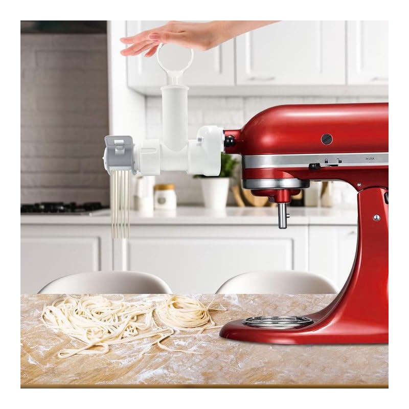 Pasta Maker Attachment for Kitchen aid Stand Mixers with 6