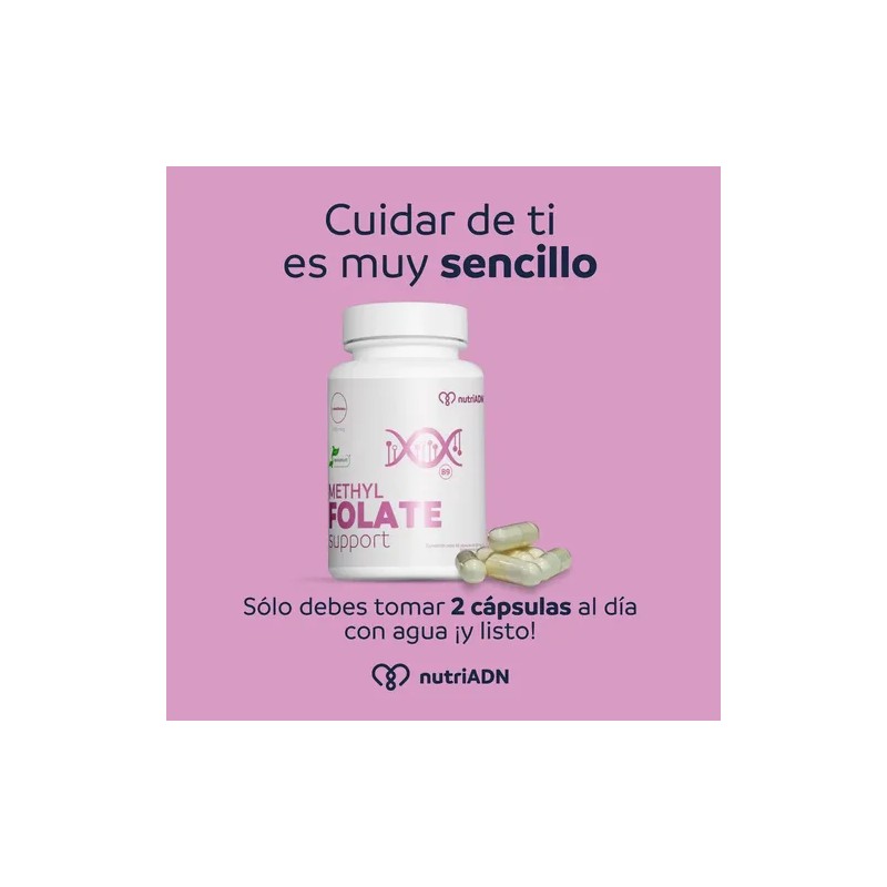 Methyl Folate Suplemento 60 Capsulas Vitamina B9