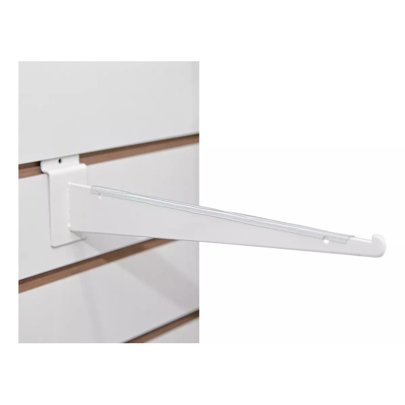 EXH Mensula Gancho Panel Ranurado Exhibipanel Blister 30cms 30pz