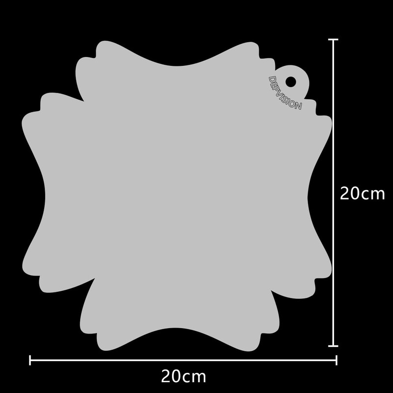 Depvision Reusable Face Paint Stencils for Body Art Painting Halloween