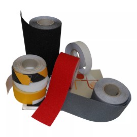 FindTape AST-35 Premium Anti-Slip Tape: 6 in. x 10 ft. (Yellow/Black Stripe)