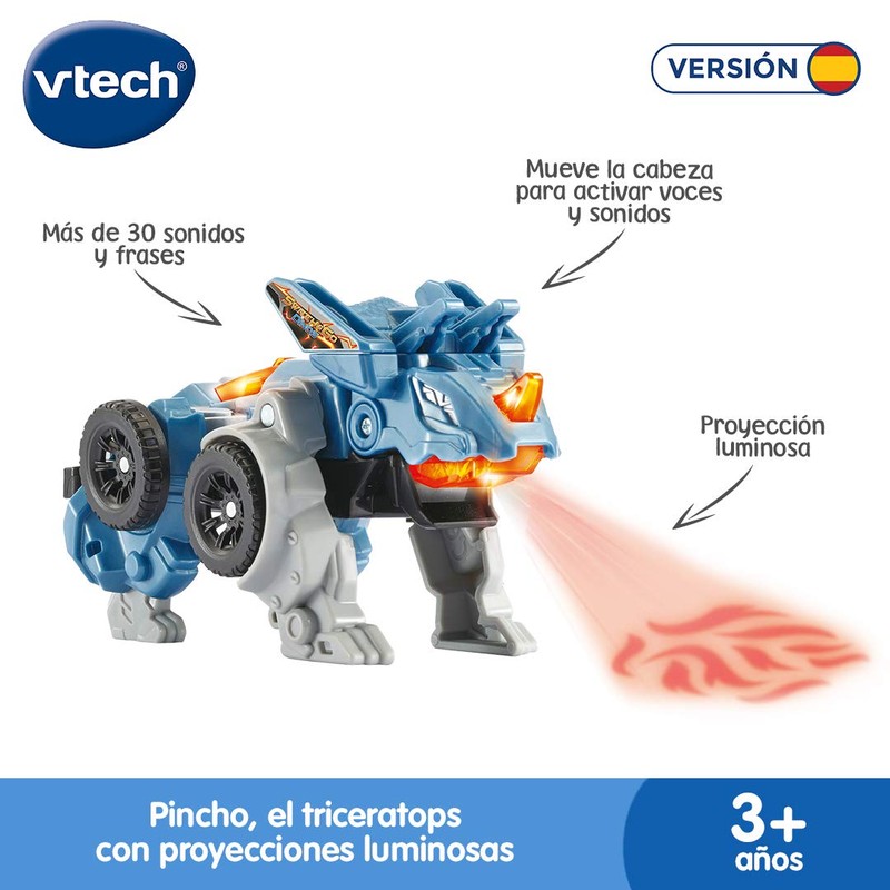 VTech Pincho, el tricerátops