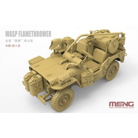 Mon Model MVS012 1/35 British Army Small Military Vehicle Wasp Flamethrower Equipment Plastic Model