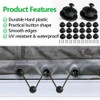 DXUANTING 20 Pcs Trailer Cover Hooks Tie Down Hooks for