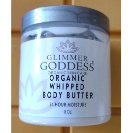 Glimmer Goddess Organic Whipped Body Butter Rose Geranium & Lavender 8 oz.