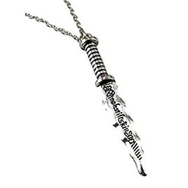 Once Upon Series Rumplestiltskin's Dagger Pendant Necklace with 20" Chain