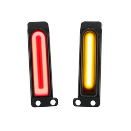 LIUJJYH LIUJJYH LED Auxiliary Filler Panel Lamps Saddlebag LED Tail lights Rear Fender Brake Taillights Integrated Turn Signals Fit Harley Ultra Limited FLHTK Touring Road King Electra Glide 2014-2024