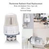 Thermostatic Radiator Head, 2 Pcs M30x1.5 Smart Radiator Thermostat Radiator