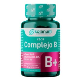 Solanum Complejo B+jalea Real Vitaminas B1 B2 B3 B5 B6 75cap Sabor Sin Sabor