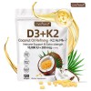 Gwynne Vitamina 000ui 200mcg 120cápsulas Aceite Coco Vírgenapoyo Óseo Inmunológico