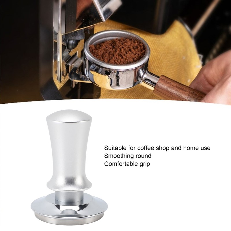 Coffee Press Tamper Comfortable Grip Professional Flat Base Coffee Press