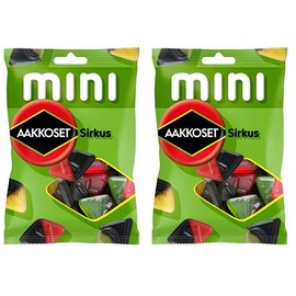 Cloetta Malaco Aakkoset Sirkus Mini Rubbery 2 Pack of 120 g