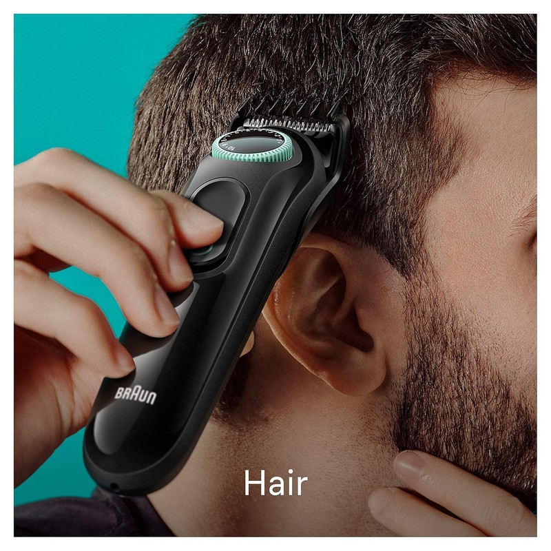 Braun All-In-One Style Kit Series 3 3450, 5-in-1 Trimmer for