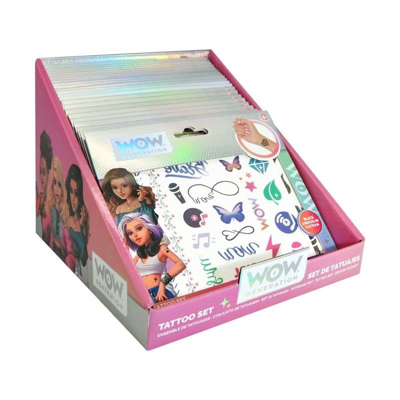 WOW Generation Tattoo Set of 50 Tattoos