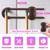 12 Packs Baby Proofing Sliding Cabinet Locks modacraft U-Shaped Child