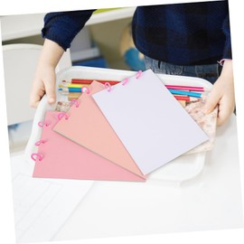 Operitacx 3 Sätze Bilderbuch kindermalbuch bastelset handmade handwerken für Gekritzel Bastelsets leer Loseblatt-Doodle-Buch machen Skizzenbuch selber machen Papier