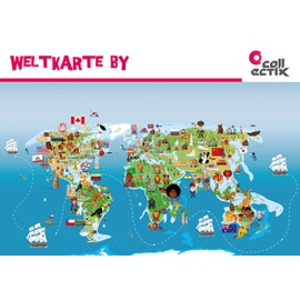 tiptoi Ravensburger Book ‘Meine schönsten Märchen’ (German edition) + Exclusive Children's Wimmel-Welt Map 4-7 Years