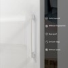 KNOKLOCK 10 Pack 5 Inch(128mm) Kitchen Cabinet Handles Brushed Satin