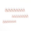 BAOYAALIN French Tips White Press on Nails Medium Almond Shaped