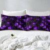 Castle Fairy Abstract Duvet Cover Queen Size,3D Modern Cool Geometric