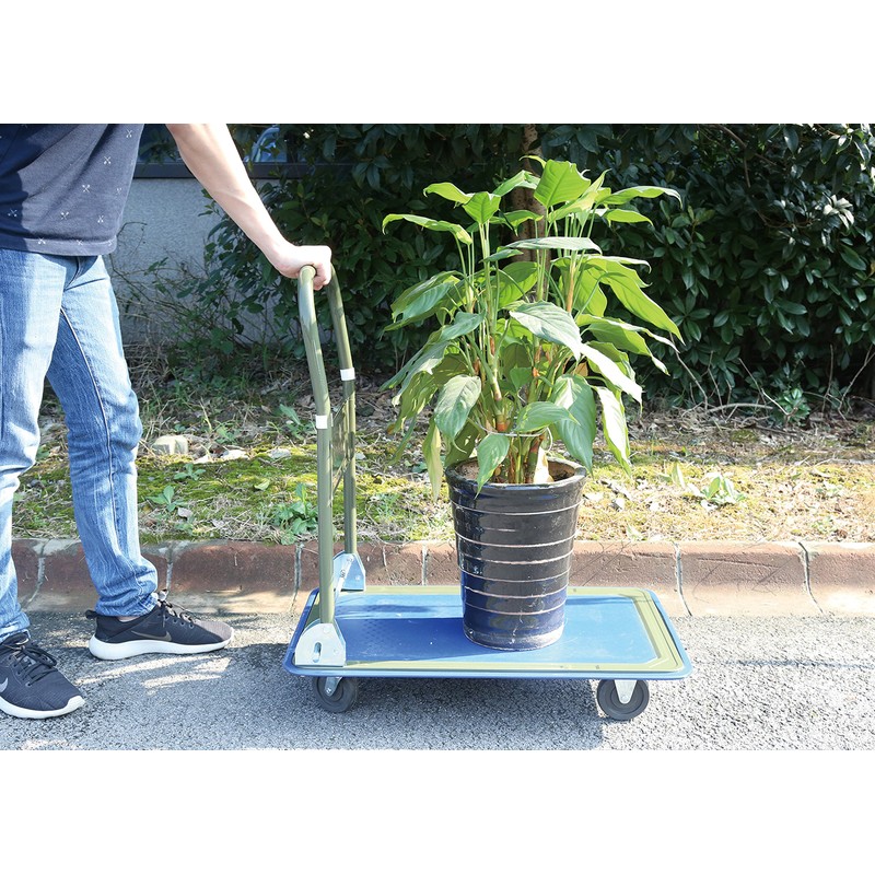 Olympia Tools 85-180 Folding & Rolling Flatbed Cart for Loading,