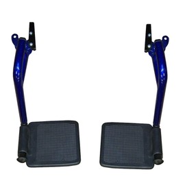 Drive Replacement Parts for Transport Chair ATC17 & 19 - Footrest Blue - Pair