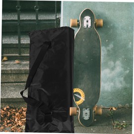 BESPORTBLE Drawstring Skateboard Sling Bag Multifunctional Carrier with Comfortable Shoulder Strap Compact Sports Backpack for Men and Women for Skateboard Accessories and Travel