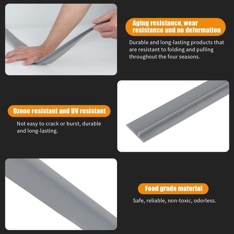 Pack of 2 Worktop Connecting Rail for Kitchens, Kitchen Top,