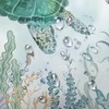 Sea Turtle Shower Curtain - Nautical Beach Underwater Decorative Shower