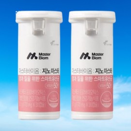 Ginomaster 2 bottles, 2-month supply, 5 billion CFU, Y-zone vaginal probiotics, health functional food / 지노마스터 2개 2개월분 여성유산균 50억 CFU Y존 질유산균 건강기능식품