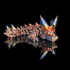 Tumbler Straw Buddy Dragon Guardian Straw Figurine 3D Printed:_Ice