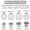 8 Pairs Powerbeats Pro Ear Tips Buds, 4 Size Replacement