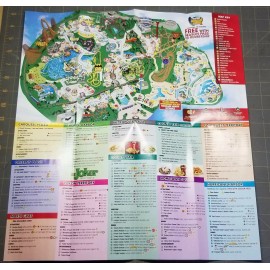 Park Map: Six Flags Great America 2017 - Gurnee, IL