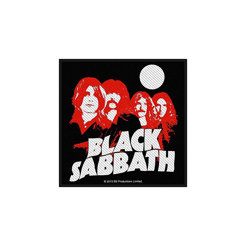Black Sabbath Sew-on Patch: Red Portraits