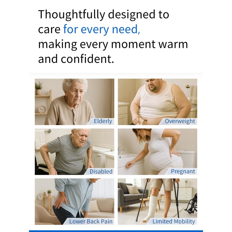 ANNND Bottom Buddy Wiping Aid – Upgraded Toilet Tissue Aids
