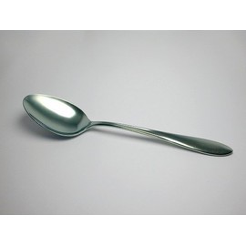 Horie TC-04-02 Titanium Cutlery Dessert Spoon, Titanium Silver
