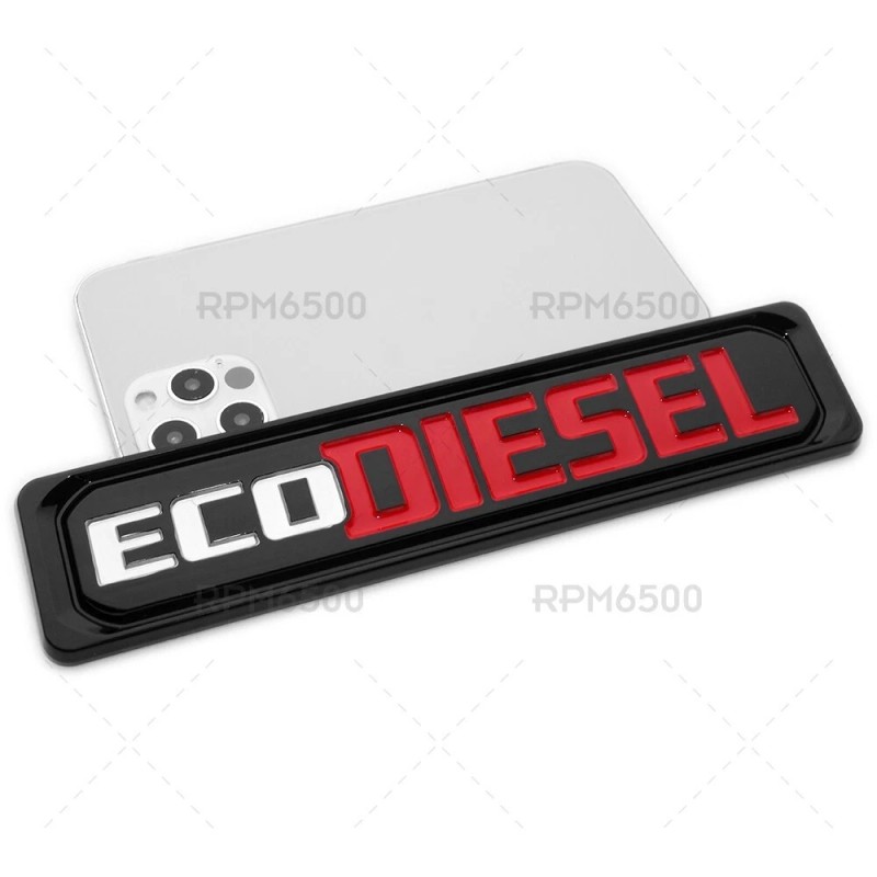 Mopar SET 2 DODGE RAM 1500 Black "Eco Diesel" Nameplate