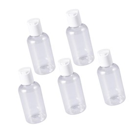 FOMIYES Can 75ml Bottles 15 Pack Reusable Travel Bottles for Shampoo Lotion Face Wash Random Color