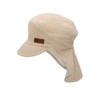 Sterntaler Boys Peaked Cap with Neck Protection Musselini Sun Hat,