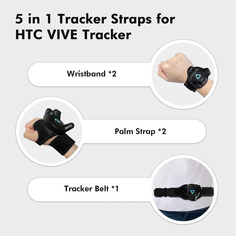Lyaciomn VR Tracking Belt,Tracker Belts and Palm Straps for System