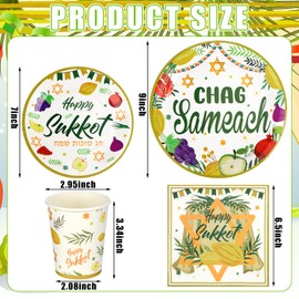 200Pcs Christmas Nutcracker Party Supplies Nutcracker Disposable Dinnerware Serves Christmas Paper Plates and Napkins Nutcracker Dinner Tableware for Christmas Home Decorations(White and Yellow,Fruit)