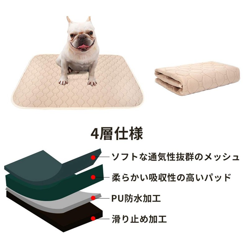 Pet Mat, Washable, For Cats and Dogs, Pee Pad, Dog