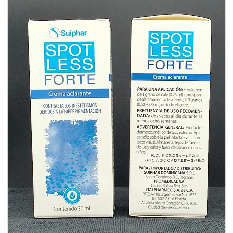 Spotless - Crema Cuidado De La Piel Despigmentante Nf